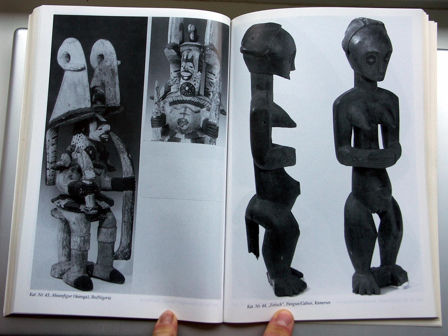 zz-akgö94,s.082 ibo nigeria und fang gabun+kamerun,holz-figur ikenga